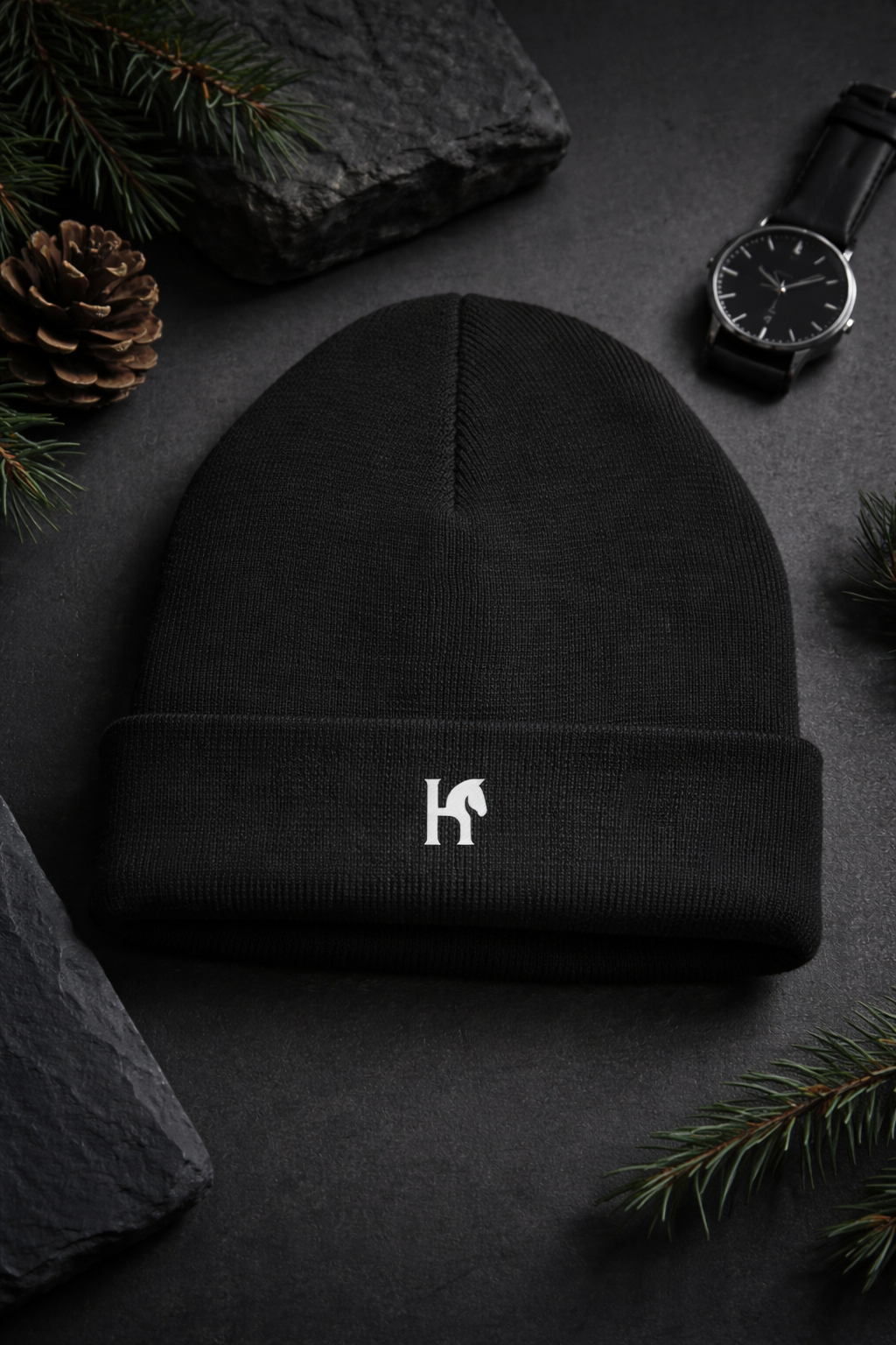 HobHorse Organic Rib Beanie